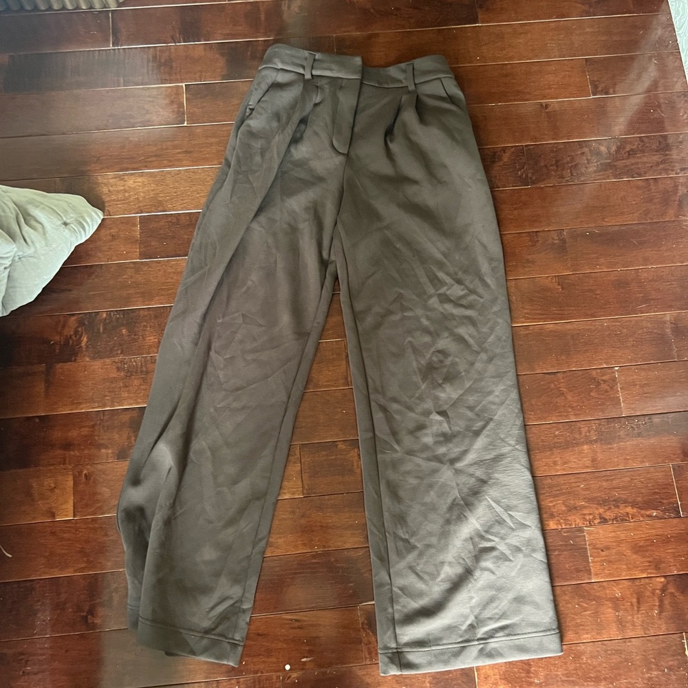 Dynamite Men's Elegant Dark Brown Dress Pants